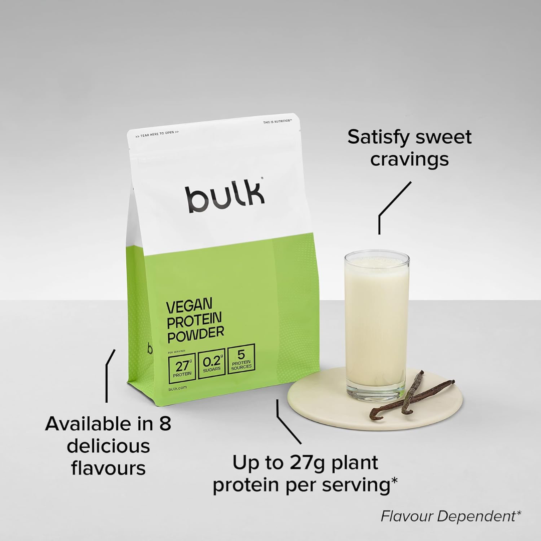 Bulk Vegan Protein 450g Vanilla