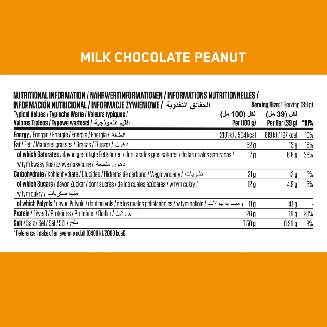 Applied Nutrition Protein Wafer 12x39g Chocolate Caramel