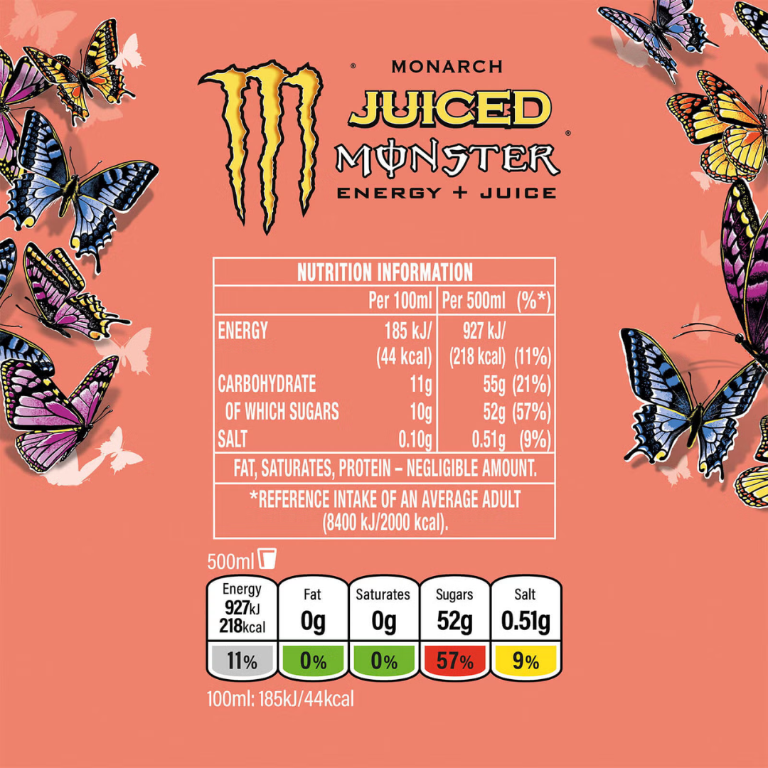 Monster Energy Monster Juiced 12x500ml Monarch