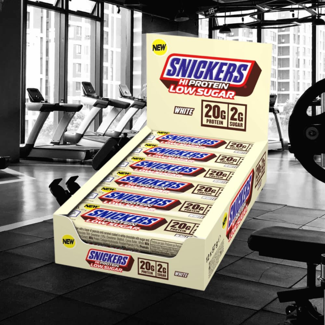 Snickers Low Sugar Protein Bar 12x57g White