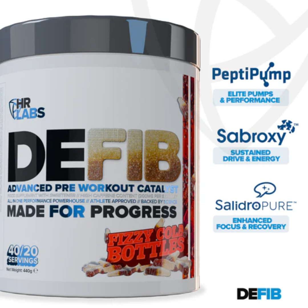 HR Labs DEFIB 440g Fizzy Cola Bottles