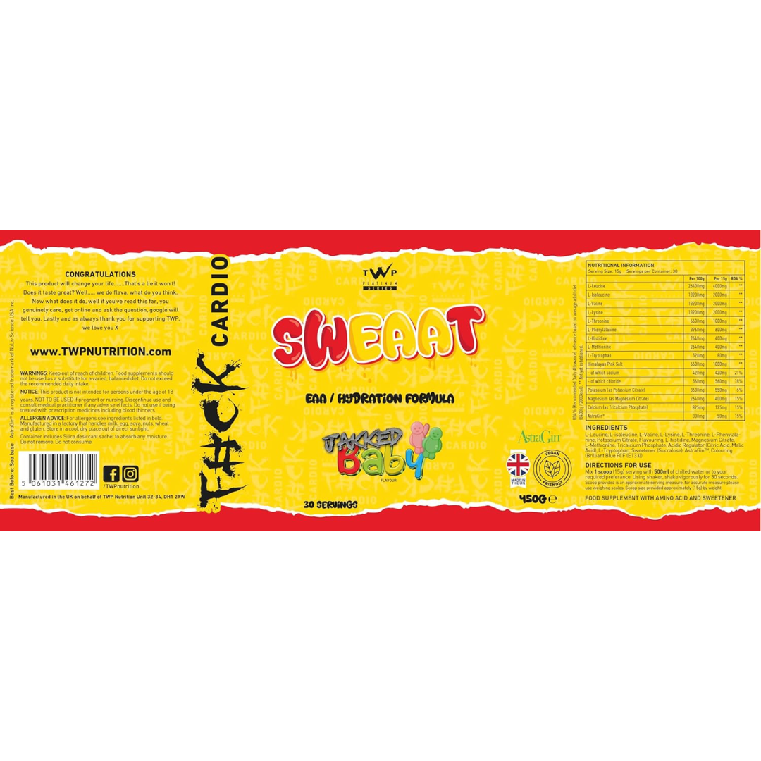 TWP SWEAAT 450g Jakked Baby (Jelly Baby)