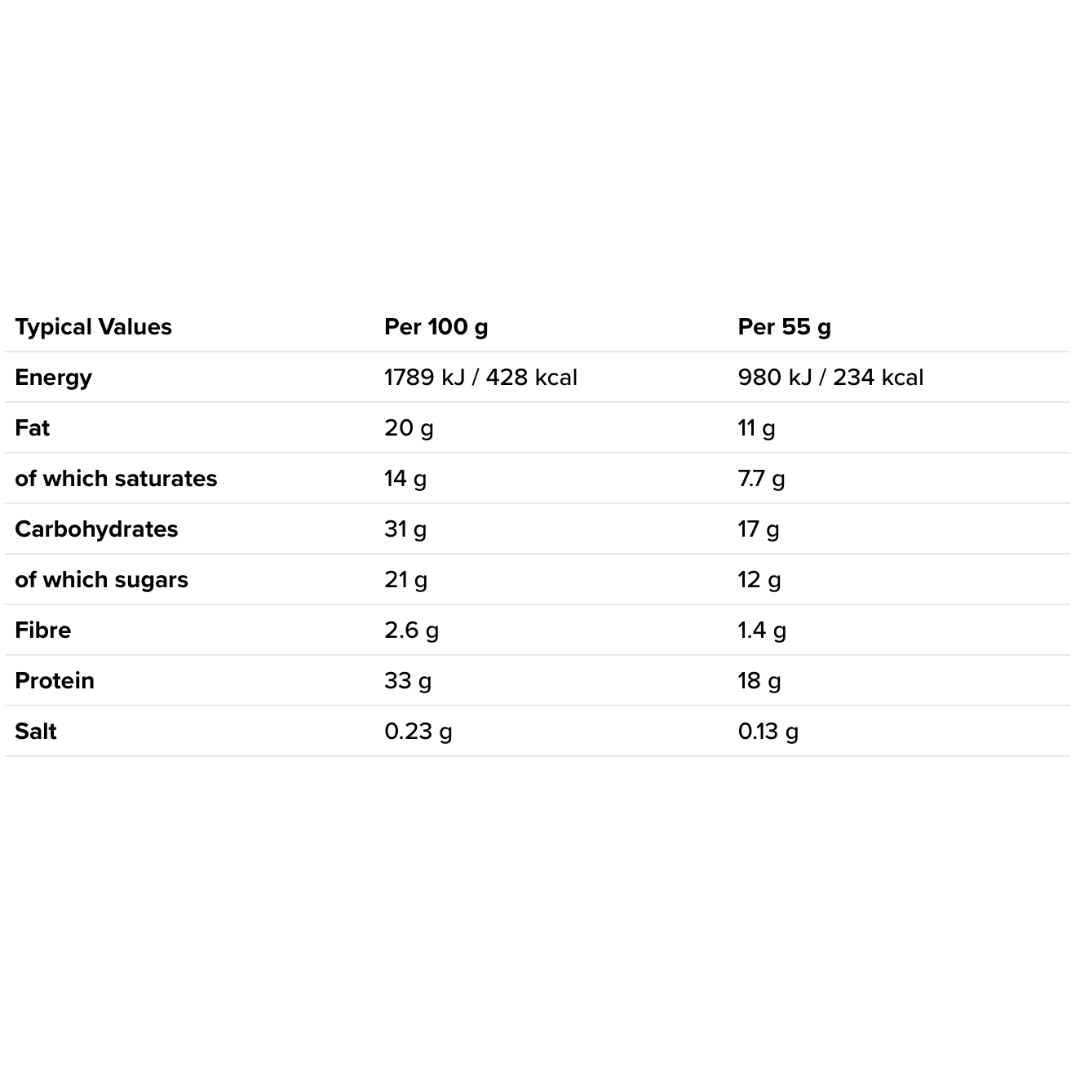 Nutramino Protein Bar 12x55g Coconut