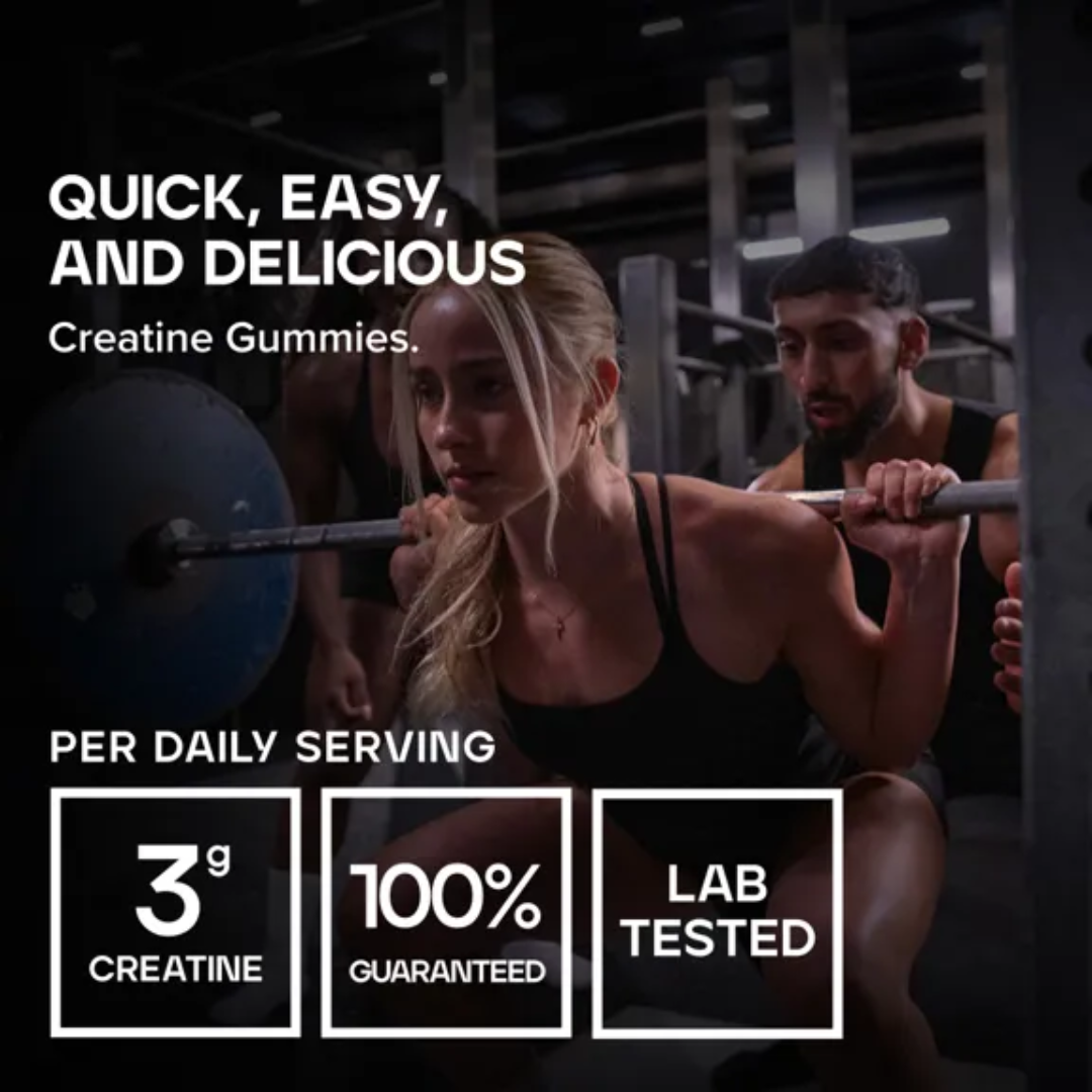 Bulk Creatine Gummies 60 Tabs Peach
