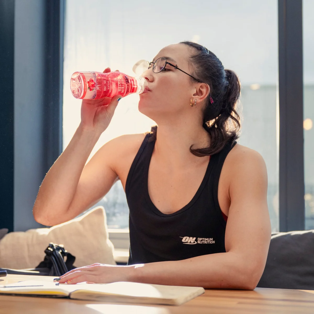 Optimum Nutrition Protein Water 12x350ml Apple & Raspberry