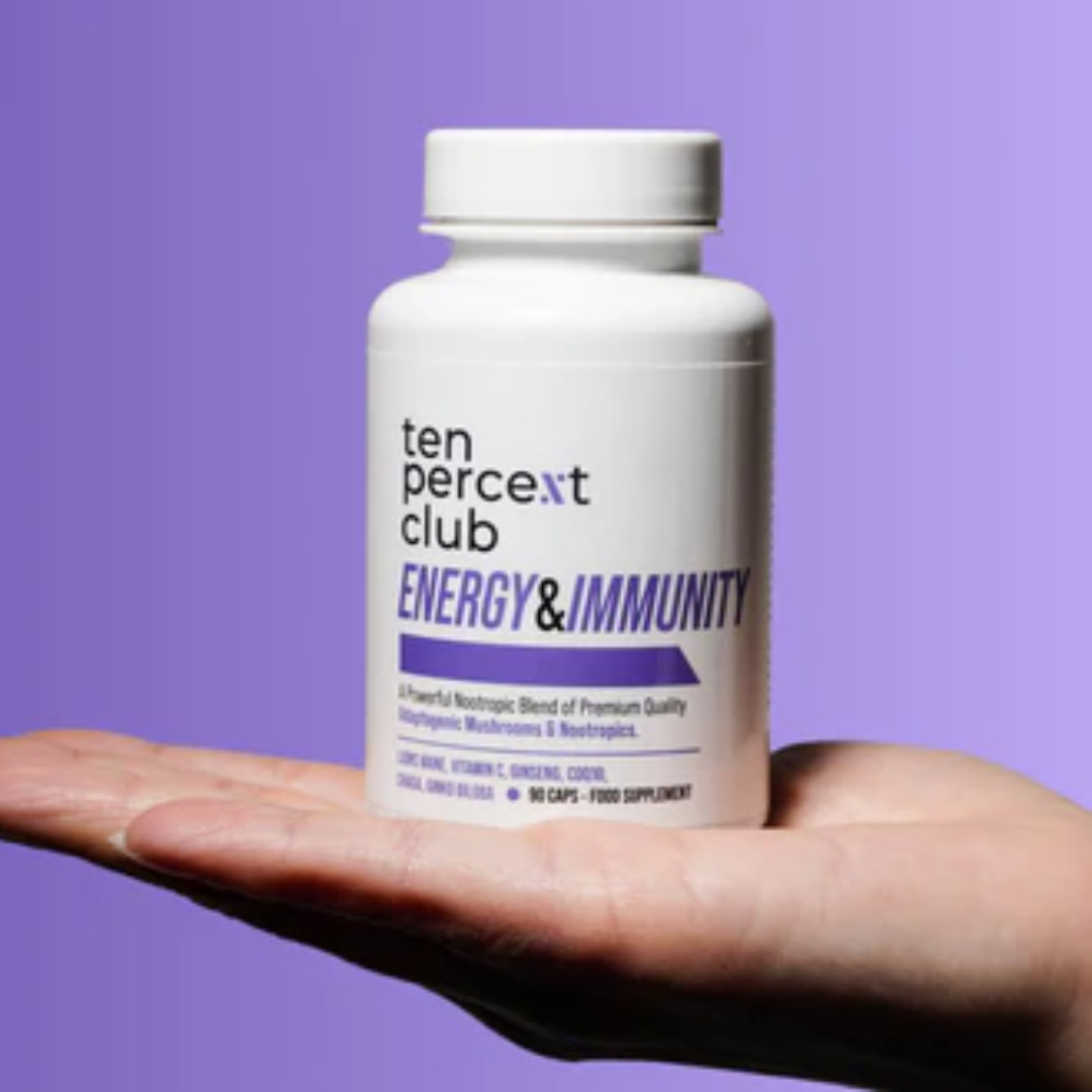 The Ten Percent Club Energy and Immunity 90 Caps