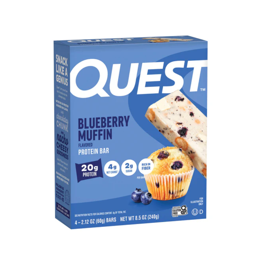 Quest Nutrition Bar 12x60g Blueberry Muffin