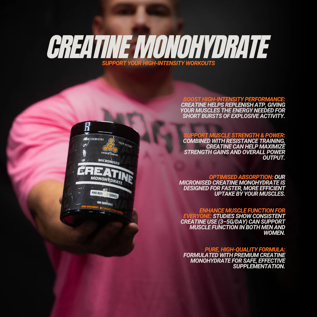 Chemical Warfare Creatine Monohydrate 500g