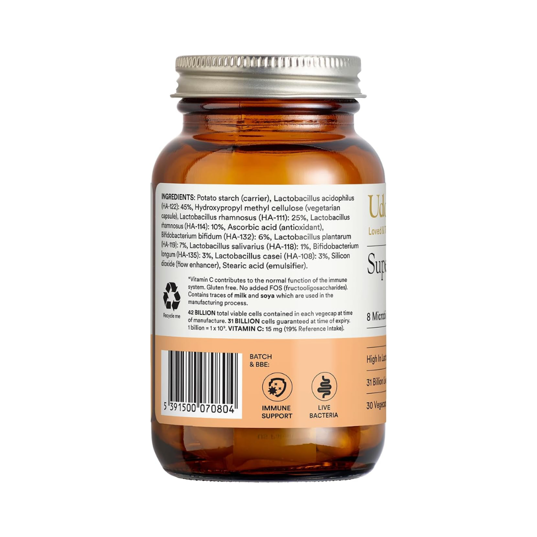Udo's Choice Super 8 Microbiotics 30 Caps