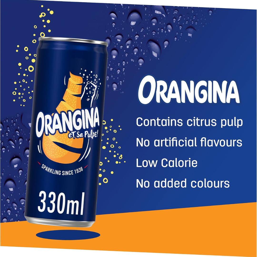 Orangina 24x330ml Orange