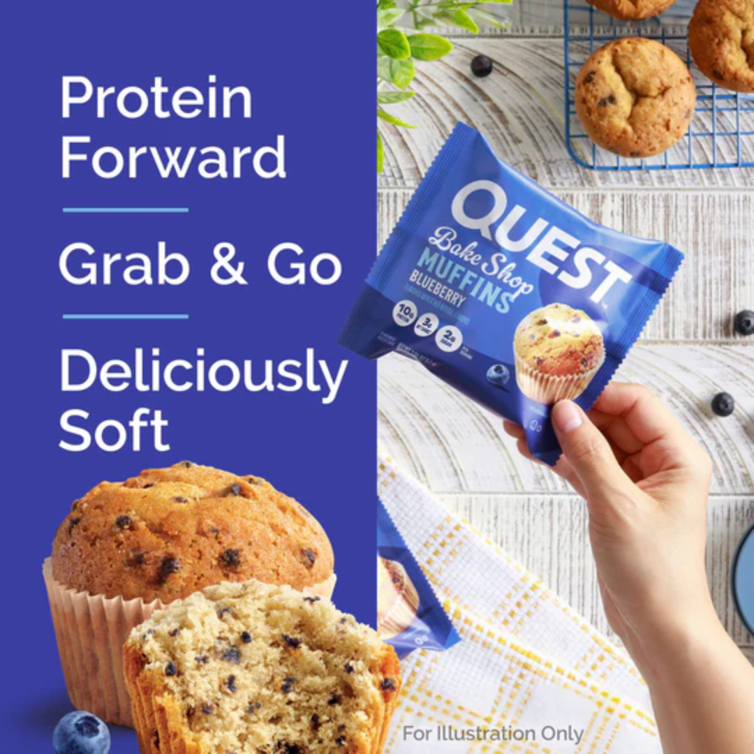 Quest Nutrition Bakeshop Muffin 8x57g Blueberry
