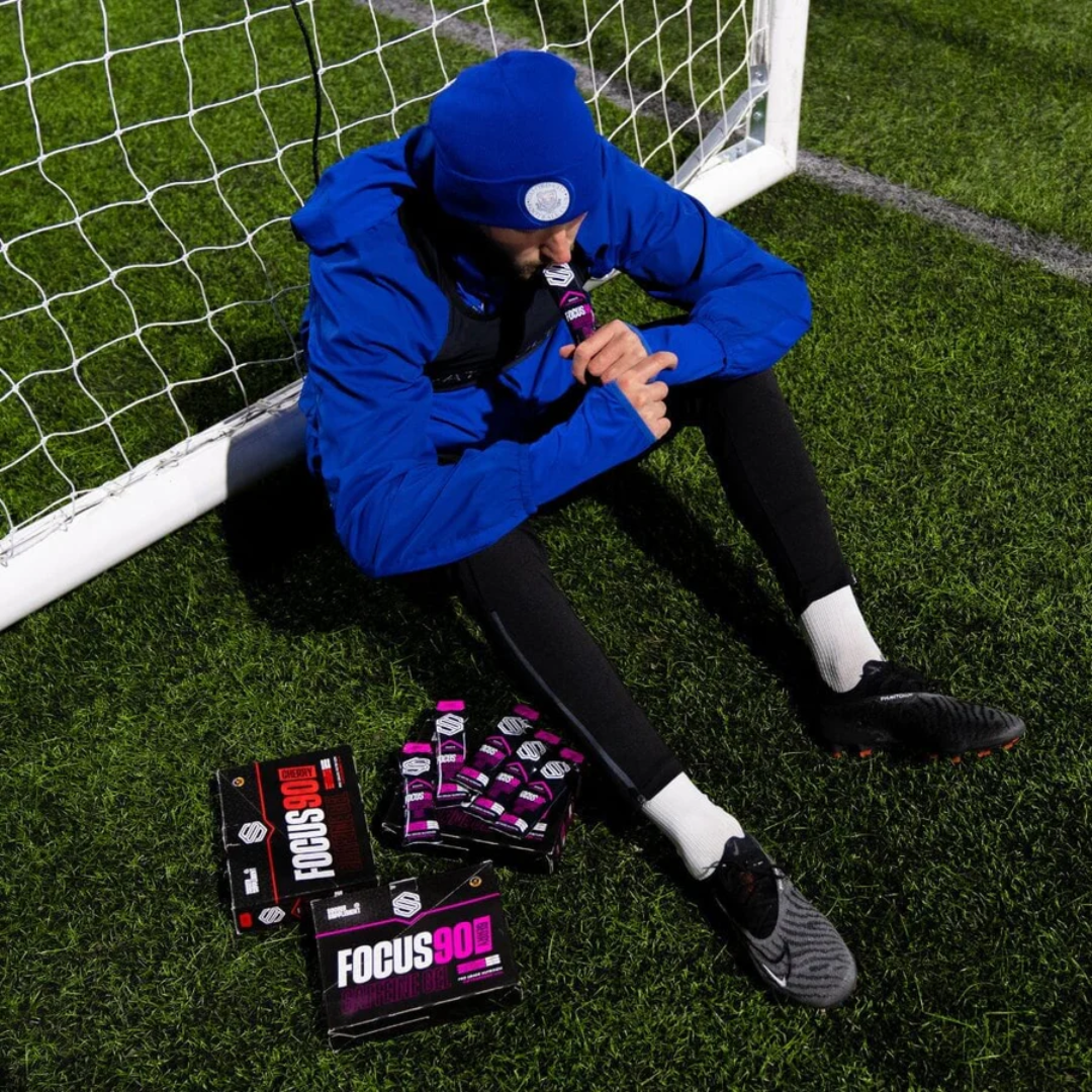 Soccer Supplement Focus90 Caffeine Gel 12x70g Mixed Berry