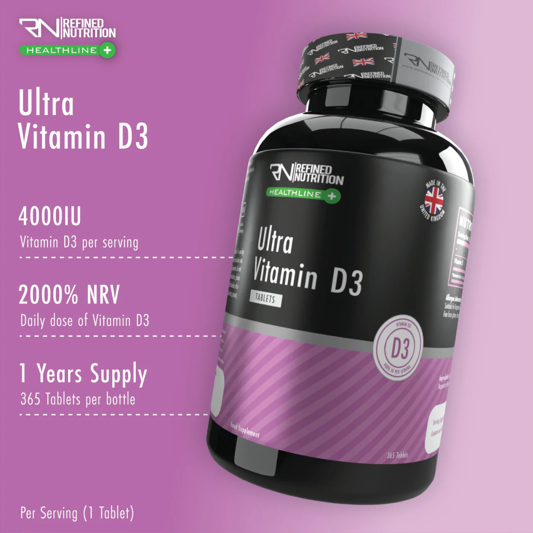 Refined Nutrition Ultra Vitamin D3 365 Tabs