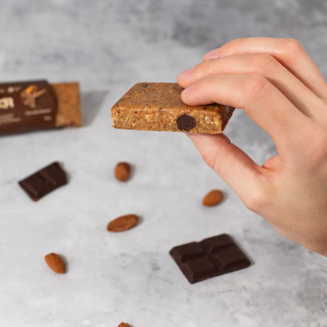 Vilgain Oat Bar 12x50g Almonds and Chocolate