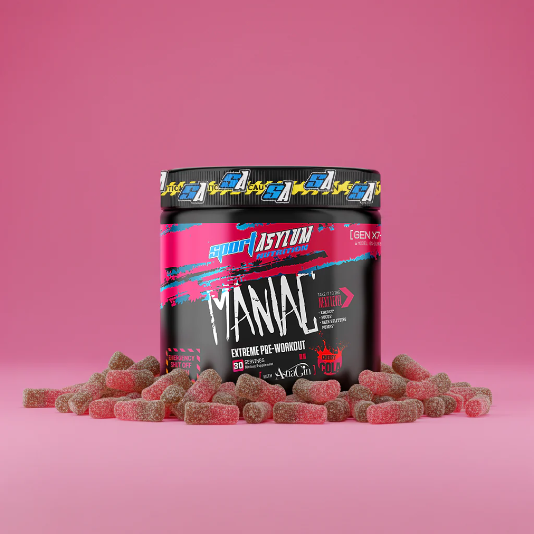 Sport Asylum Maniac 360g Cherry Cola