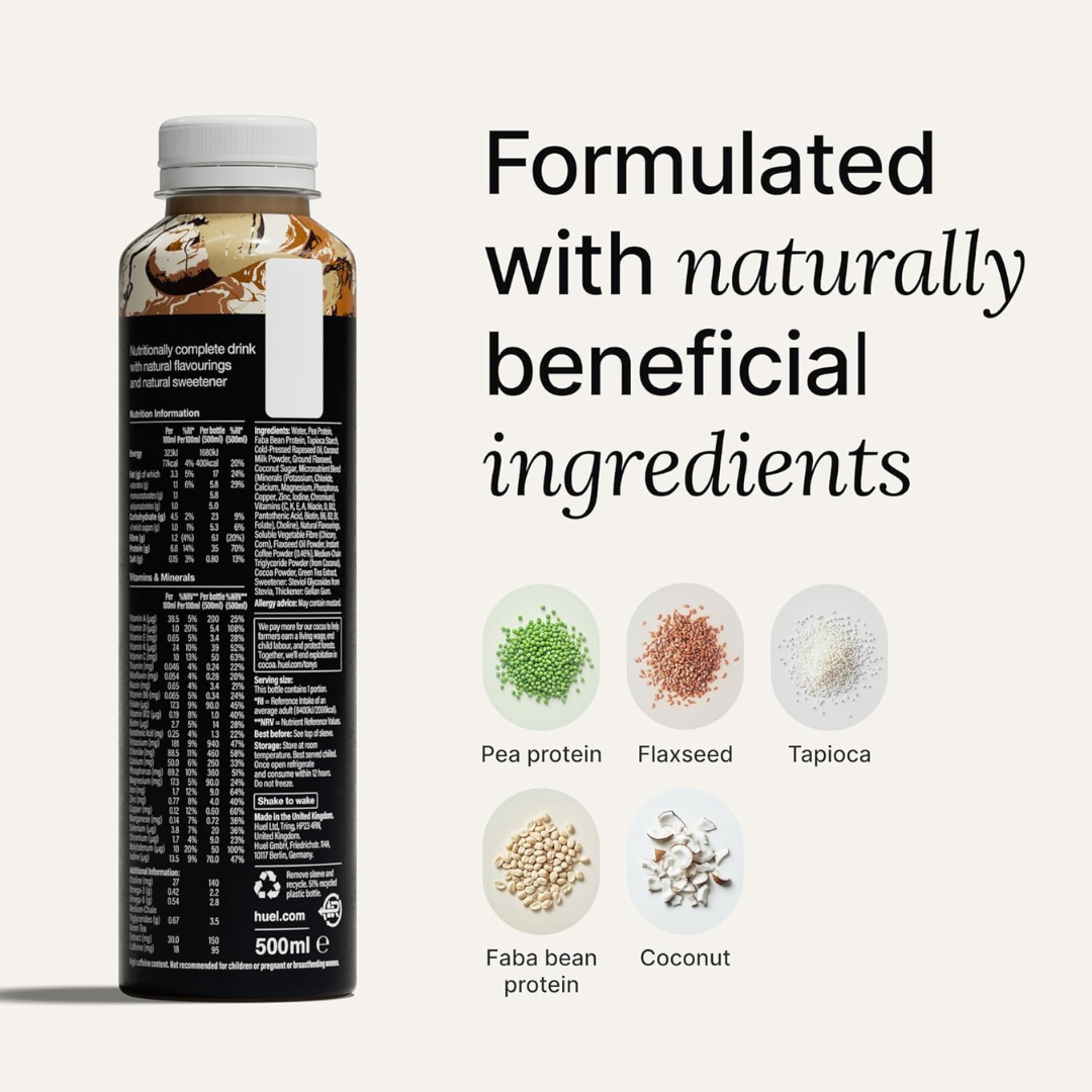 Huel Ready-to Drink Black Edition 8x500ml - Iced Latte