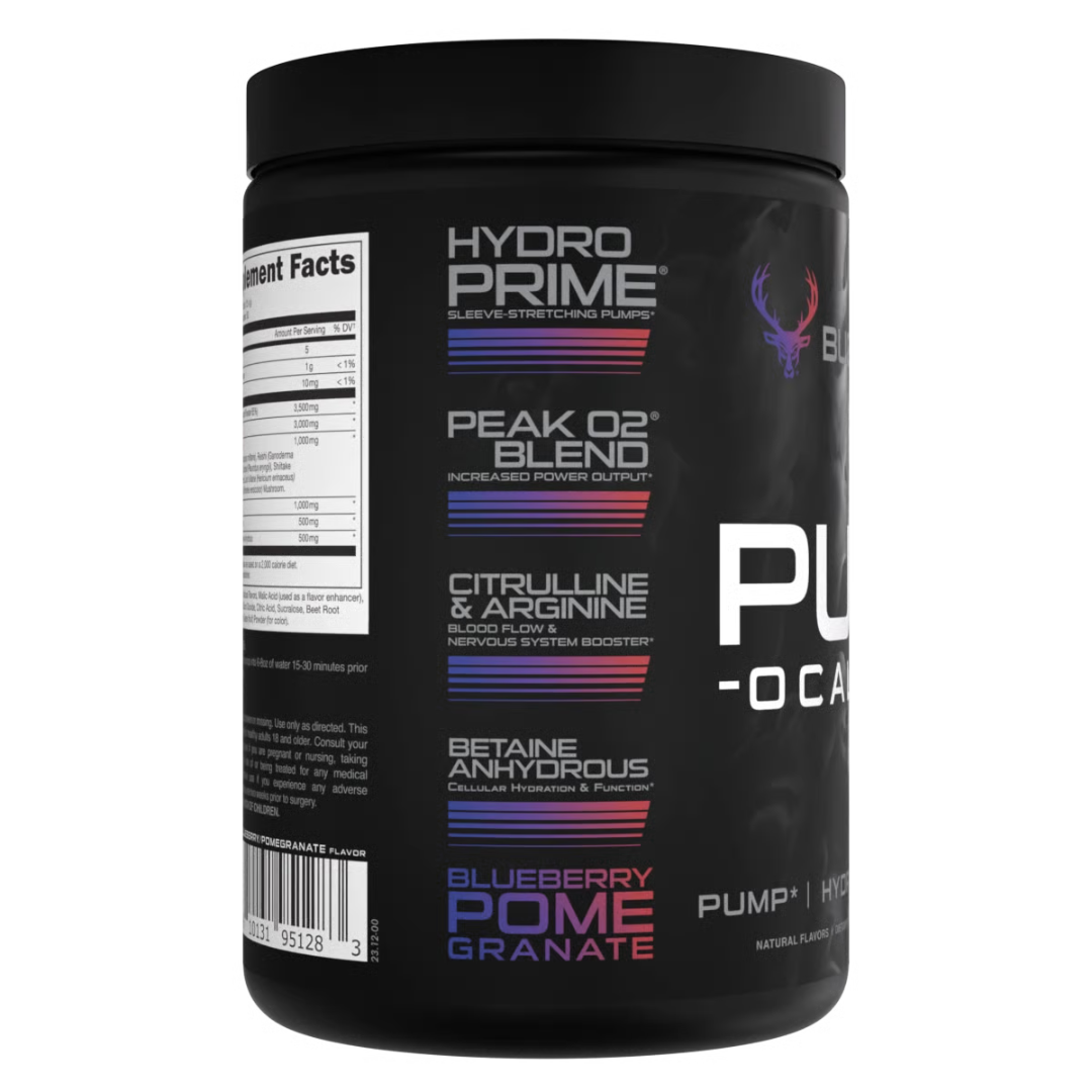 Bucked Up Pump Ocalypse 375g Blueberry Pomegranate