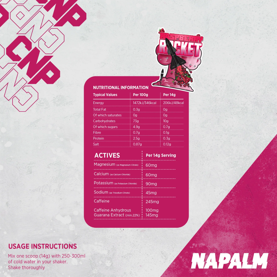 CNP Professional Napalm 210g Raspberry Rocket