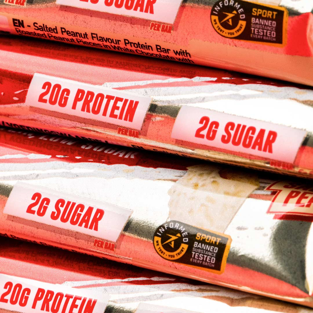 Grenade Protein Bar 12x60g - White Chocolate Salted Peanut