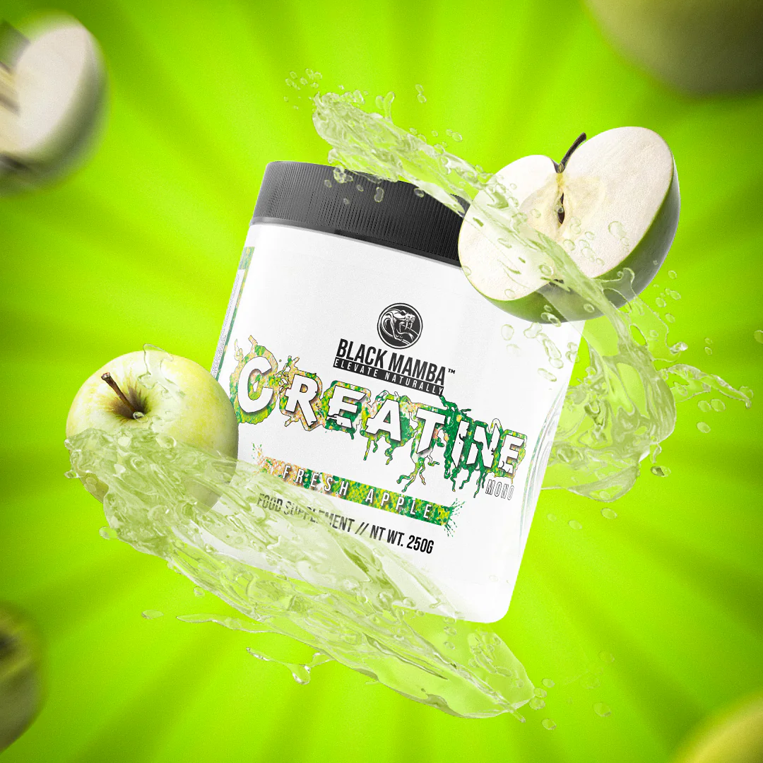 Black Mamba Flavoured Creatine 250g Fresh Apple