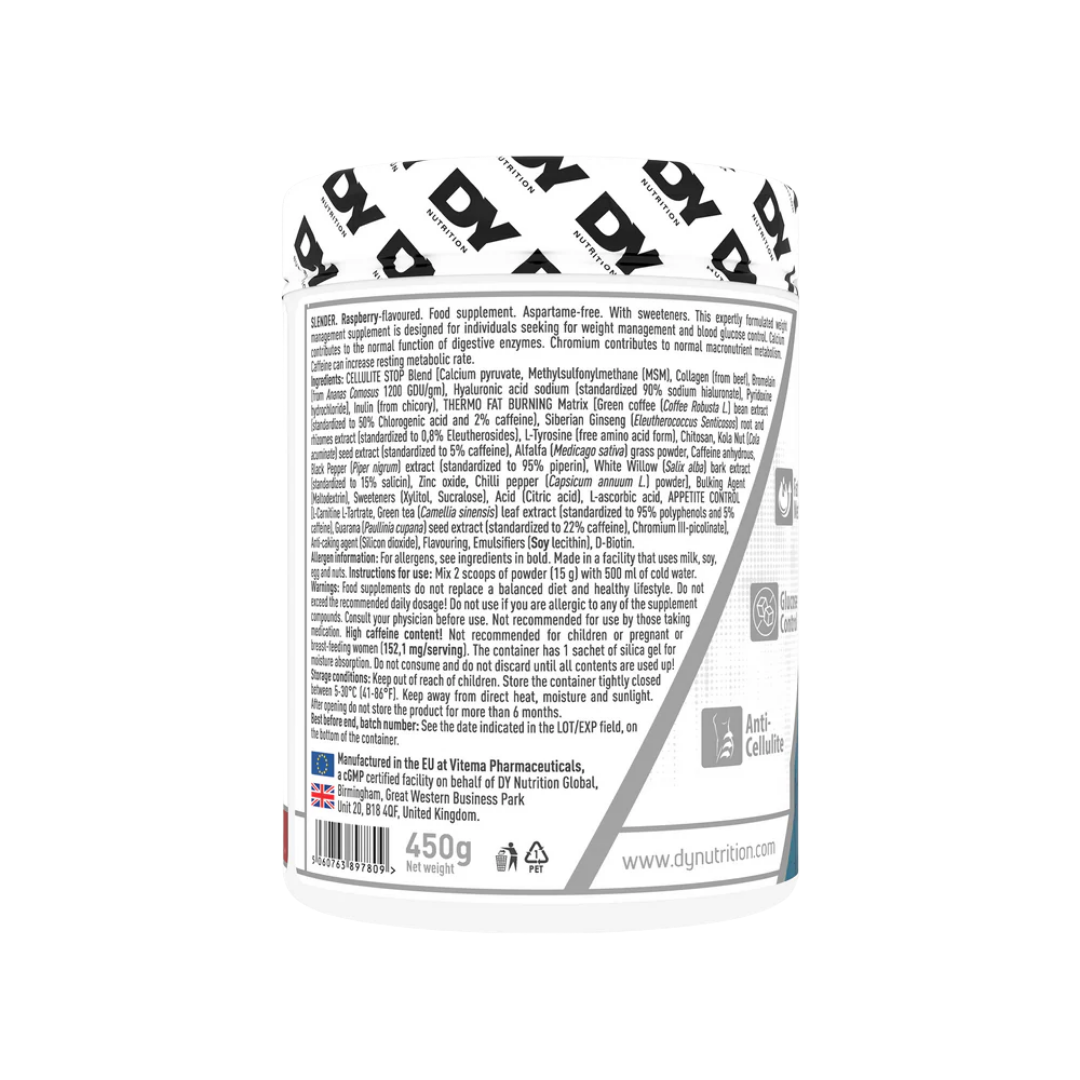 DY Nutrition Slender 450g Raspberry