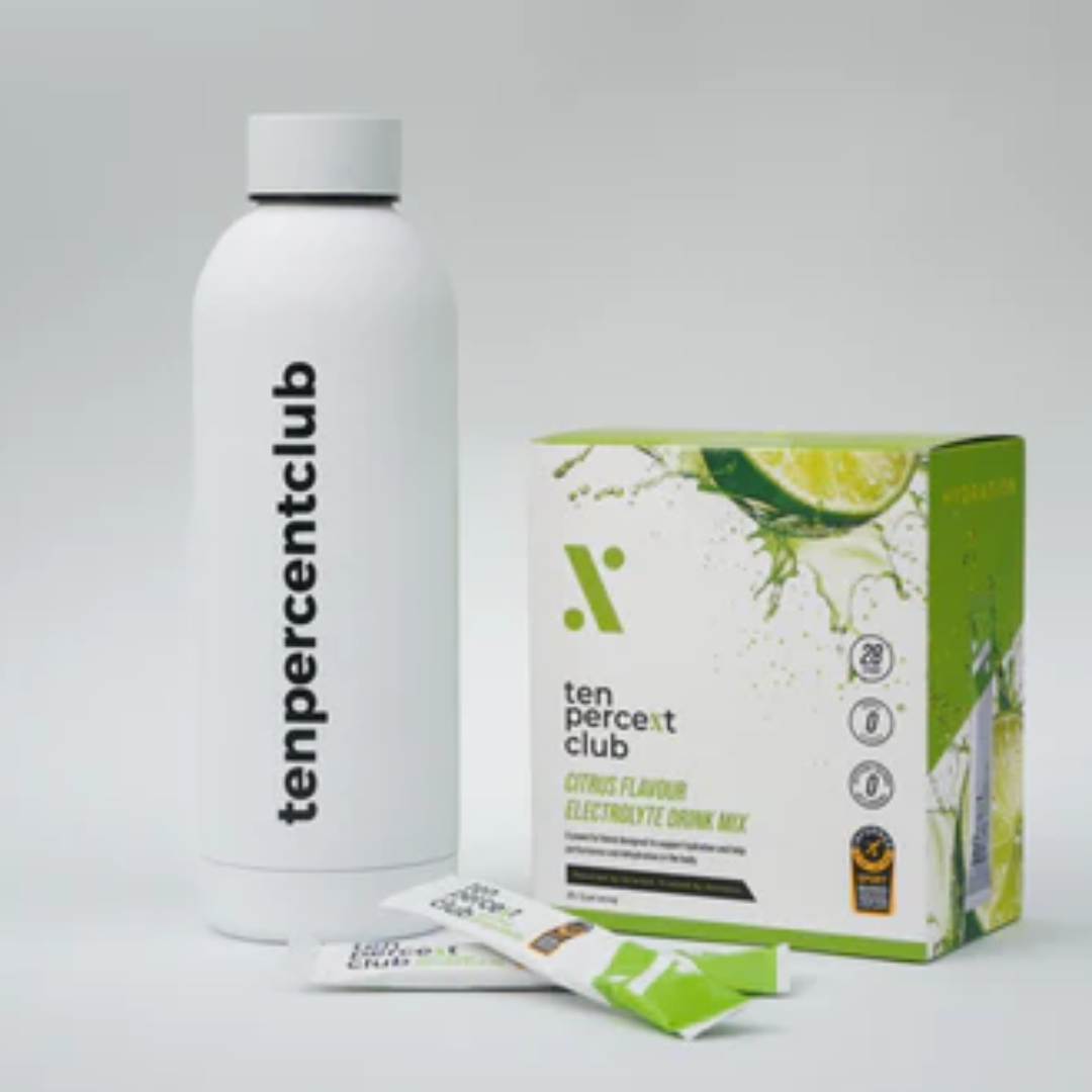 The Ten Percent Club Electrolytes - Citrus 28 Sachets