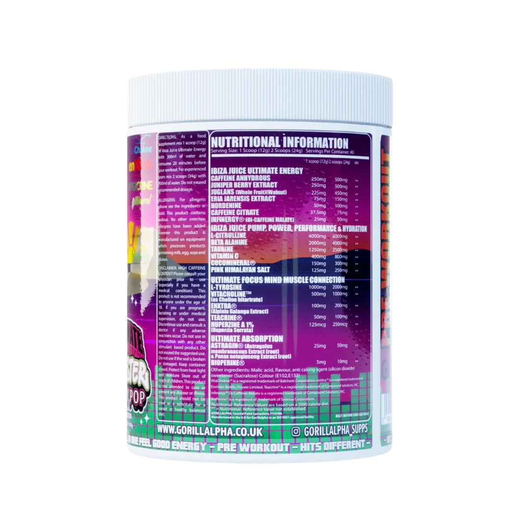 Gorillalpha Ibiza Juice 480g Cherry Cola