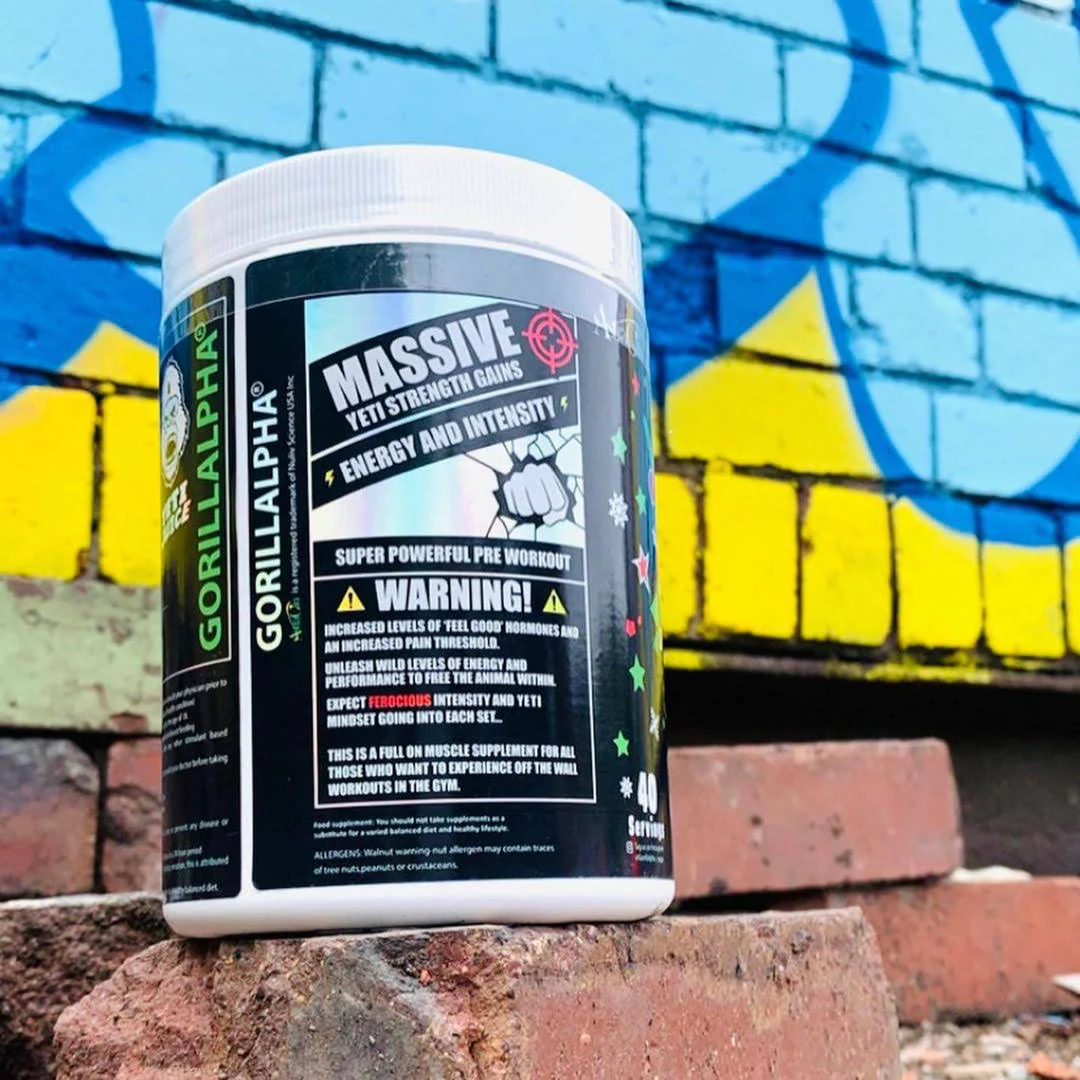 Gorillalpha Yeti Juice 480g Coconut Cola