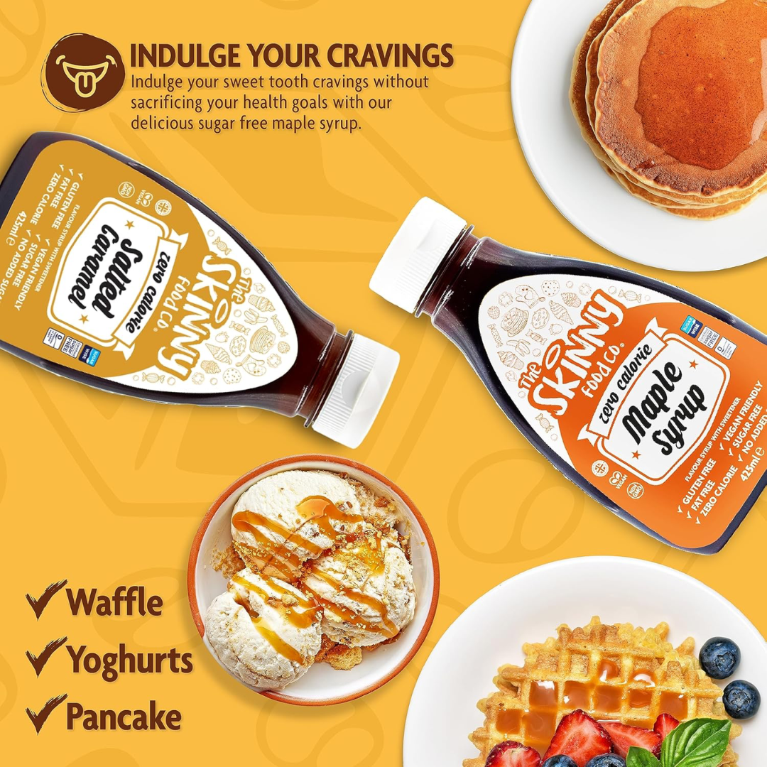 The Skinny Food Co Zero Calorie Skinny Syrup 425ml Banoffee Pie