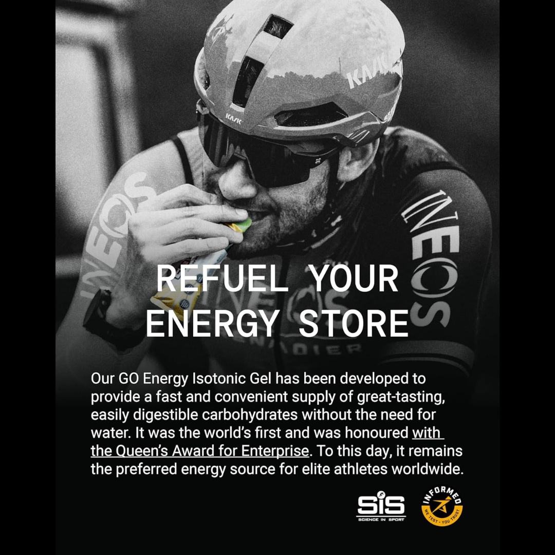 SIS Isotonic Gels 30x60ml Lemon & Lime