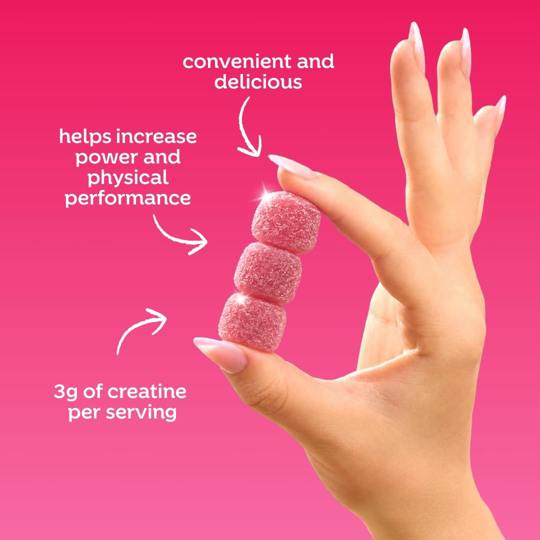 Bloom Creatine Gummies 90 Gummies Berry