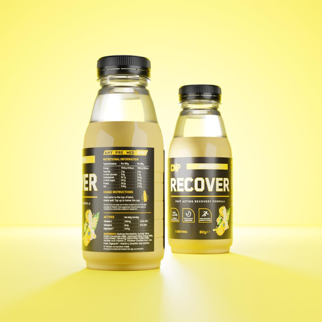 CNP Recover Shake and Take 24x80g Bottles Banana