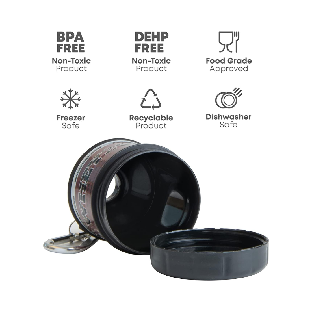 SmartShake Whey2Go Funnel 50ml Black/Brown