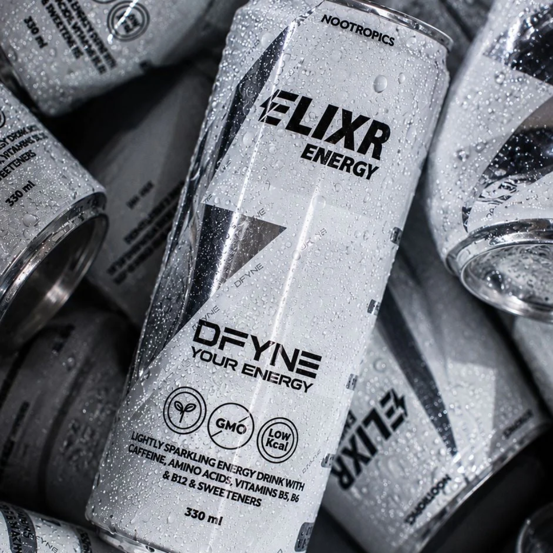 Elixr Energy Energy Drink 12x330ml Mystery DFYNE Flavour