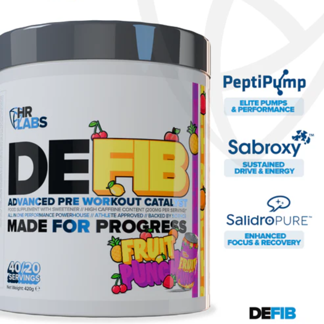 HR Labs DEFIB 420g Fruit Punch