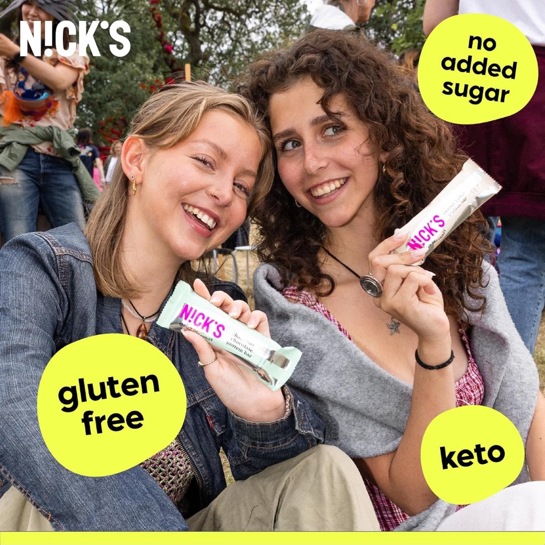 NICK'S Protein Bar 12x50g Hazelnut Chocolate