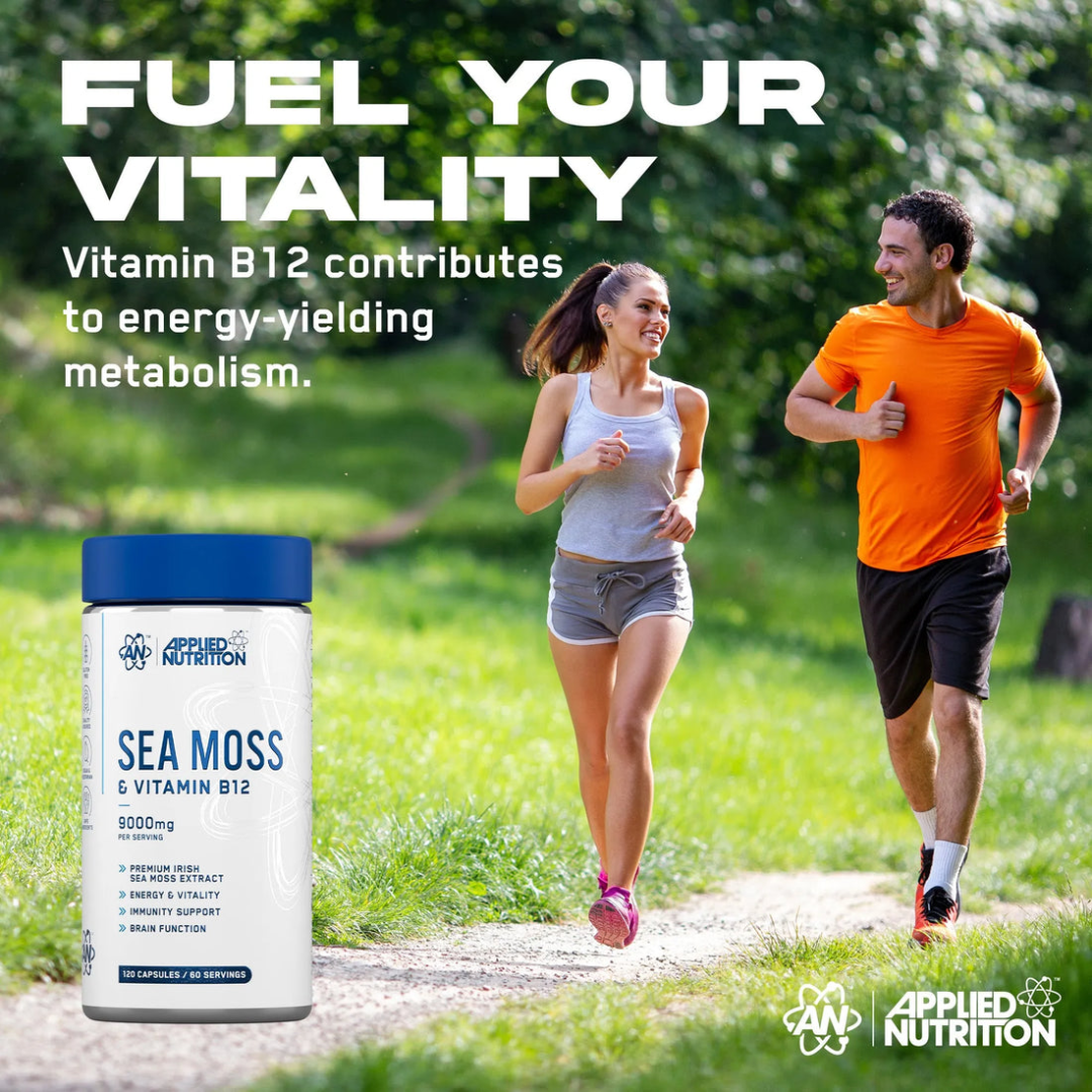 Applied Nutrition Sea Moss & Vitamin B12 120 Caps