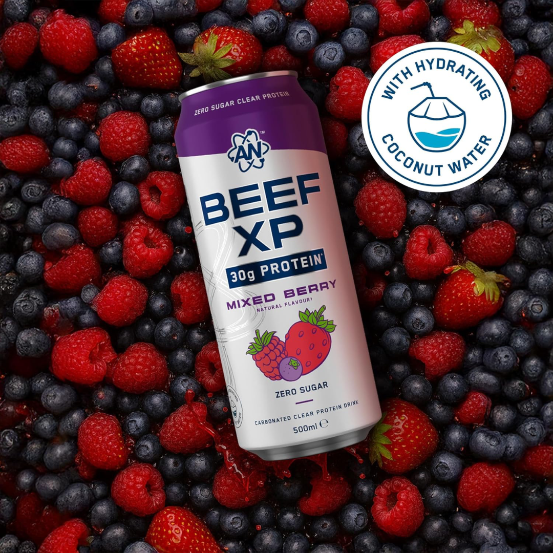 Applied Nutrition Beef XP 12x500ml Mixed Berry