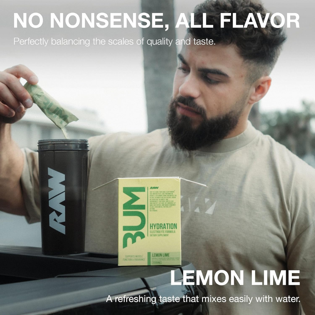Raw Nutrition Hydration 122g Lemon Lime