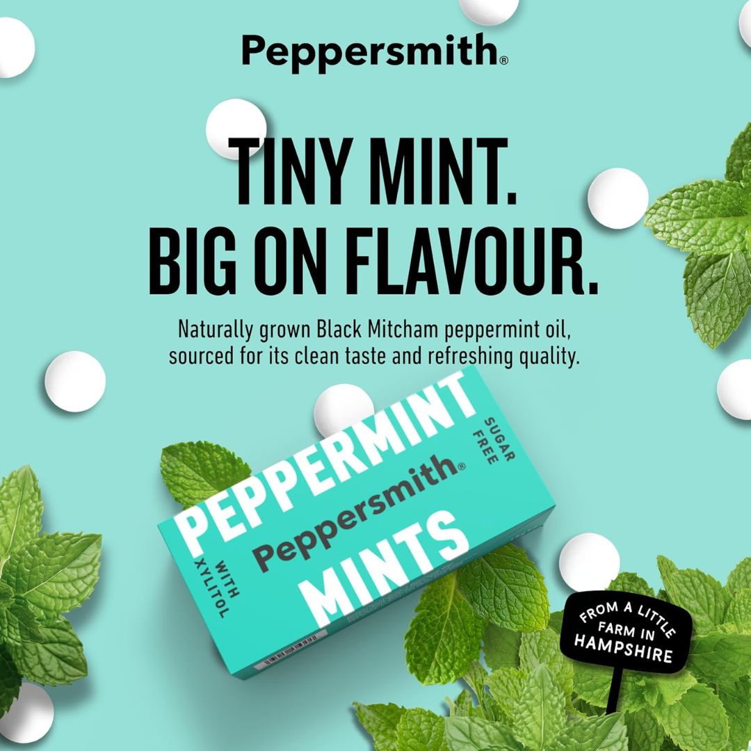 Peppersmith Mints 12x15g Peppermint