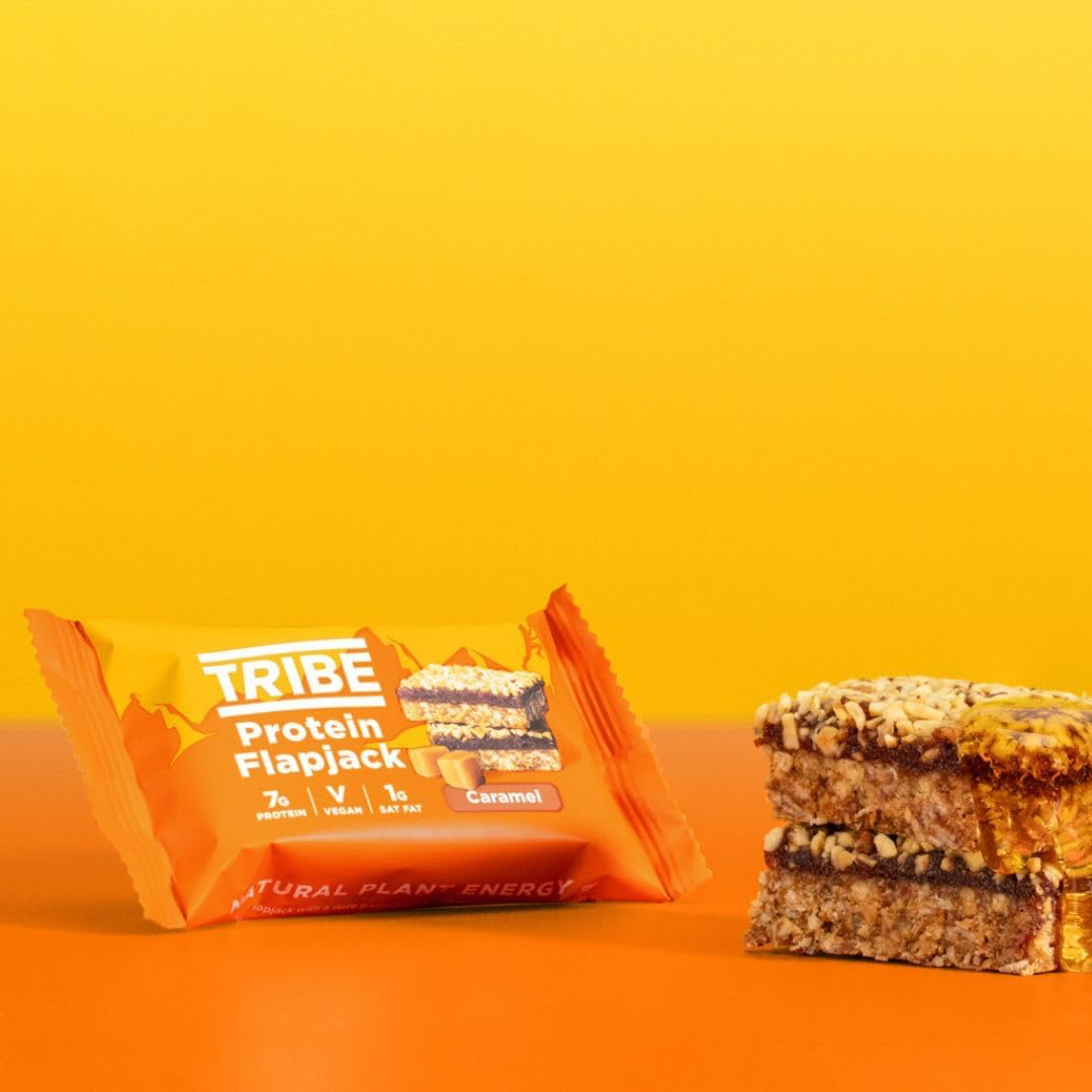 Tribe Protein Flapjack 12x50g Caramel