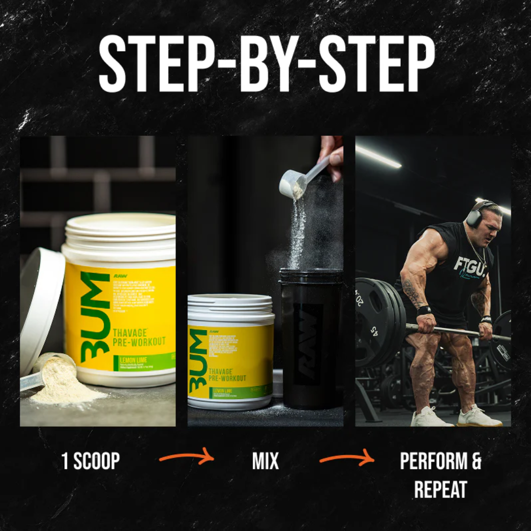 Raw Nutrition Thavage EU 520g 5Peat