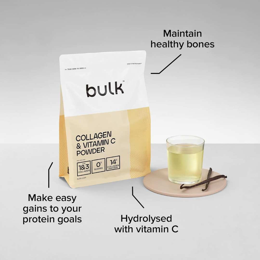 Bulk Collagen & Vitamin C 500g Orange