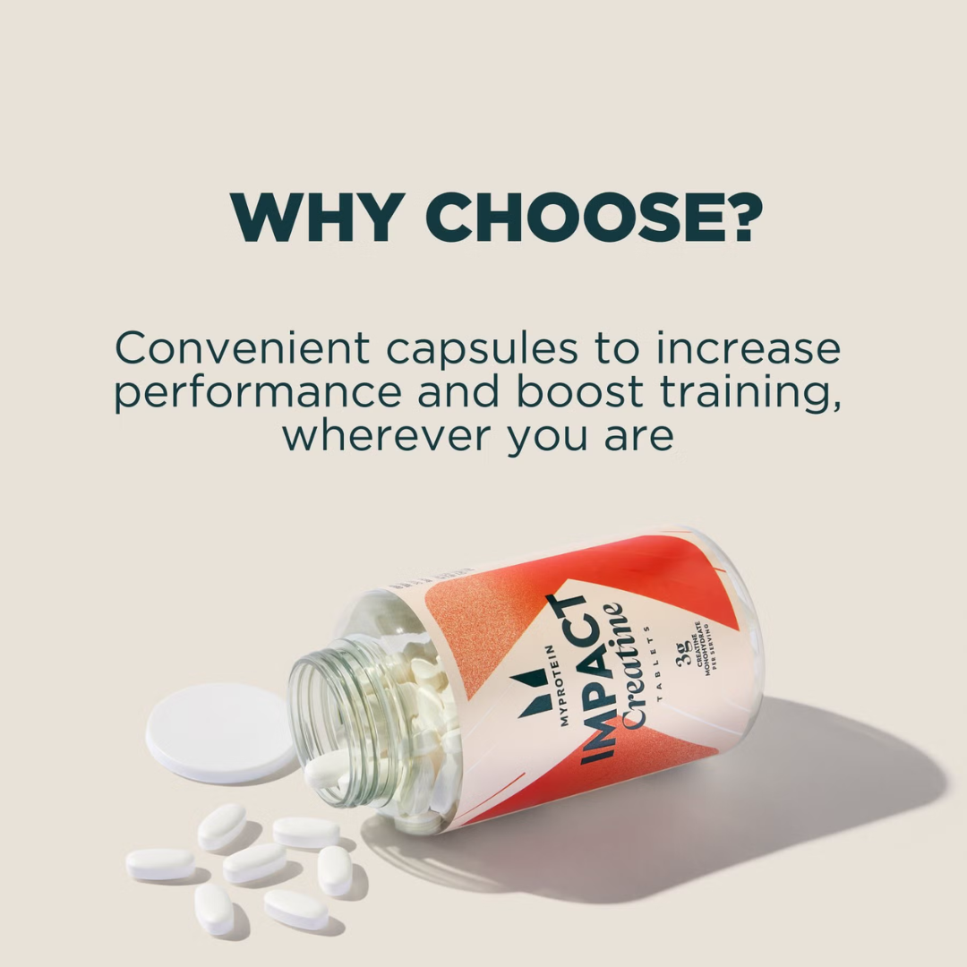 MyProtein Creatine Tablets 180 Caps Unflavoured