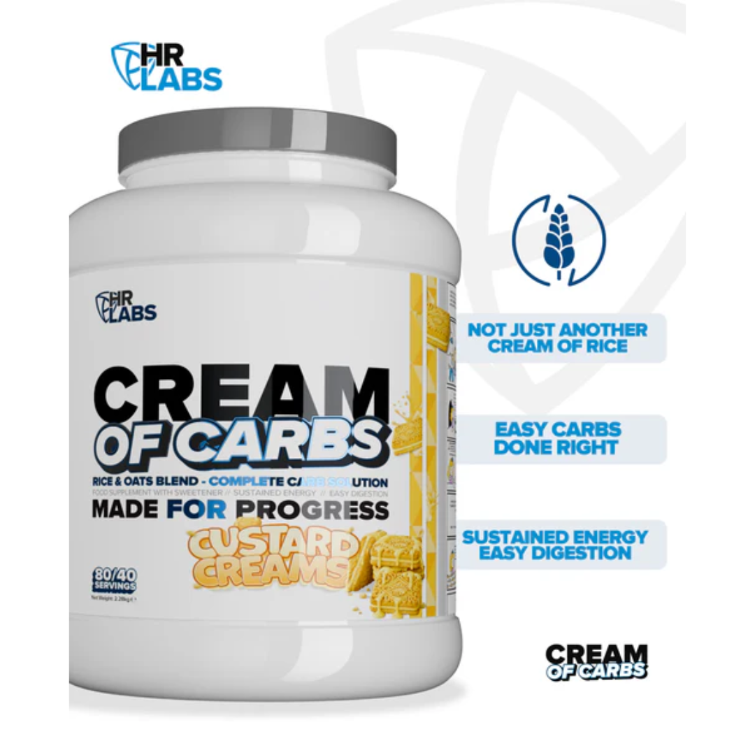 HR Labs Cream of Carbs 2.28kg Custard Creams