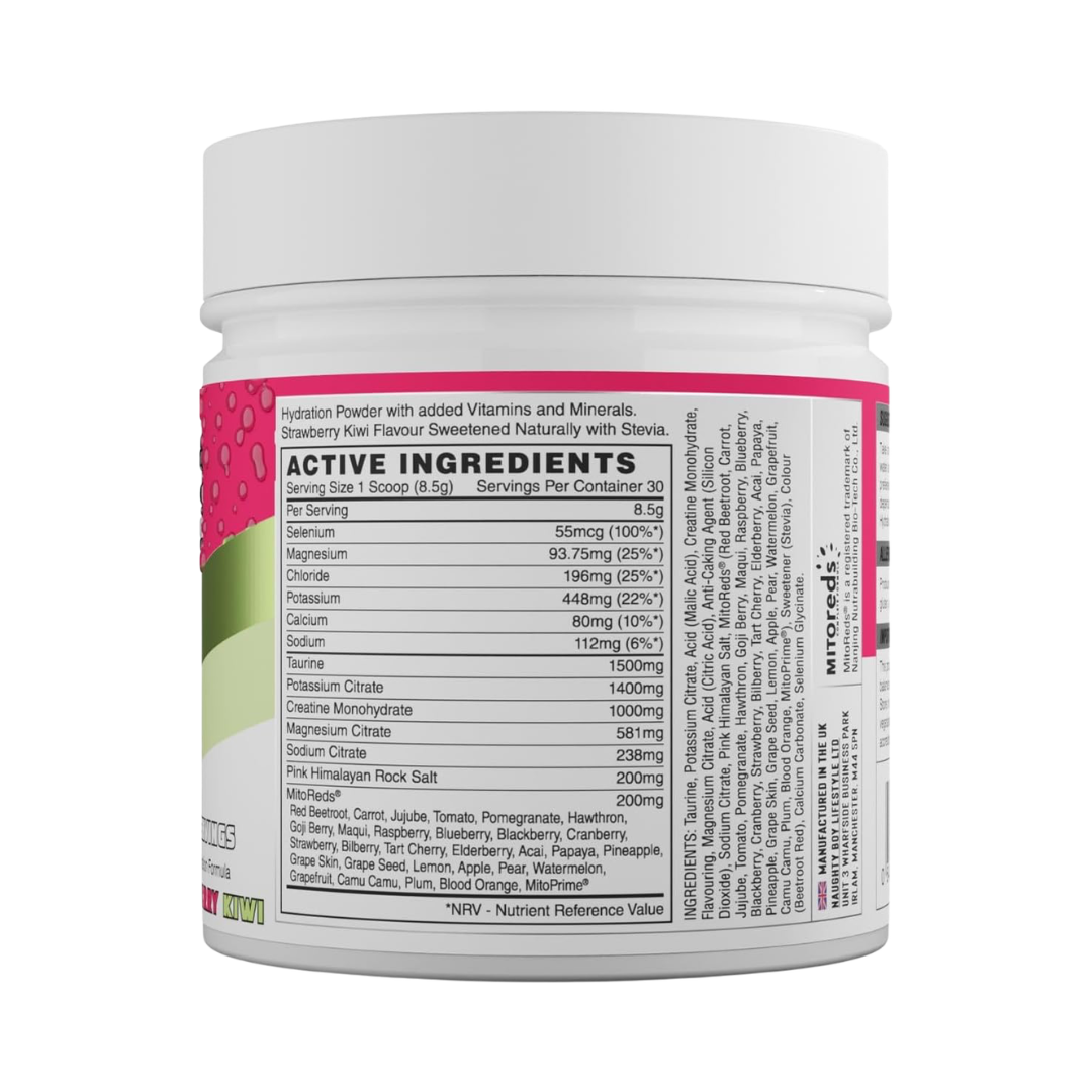 Naughty Boy Hydration 255g Strawberry Kiwi
