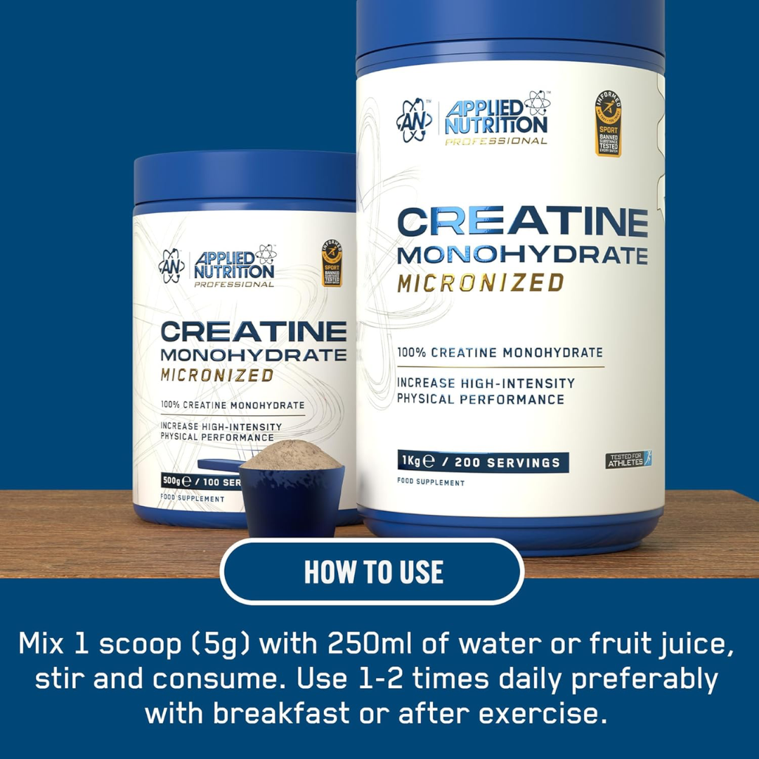 Applied Nutrition Creatine Monohydrate 1kg Unflavoured