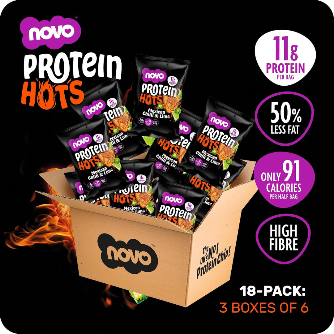 Novo Nutrition Novo Protein Hots 6x45g Mexican Chilli & Lime