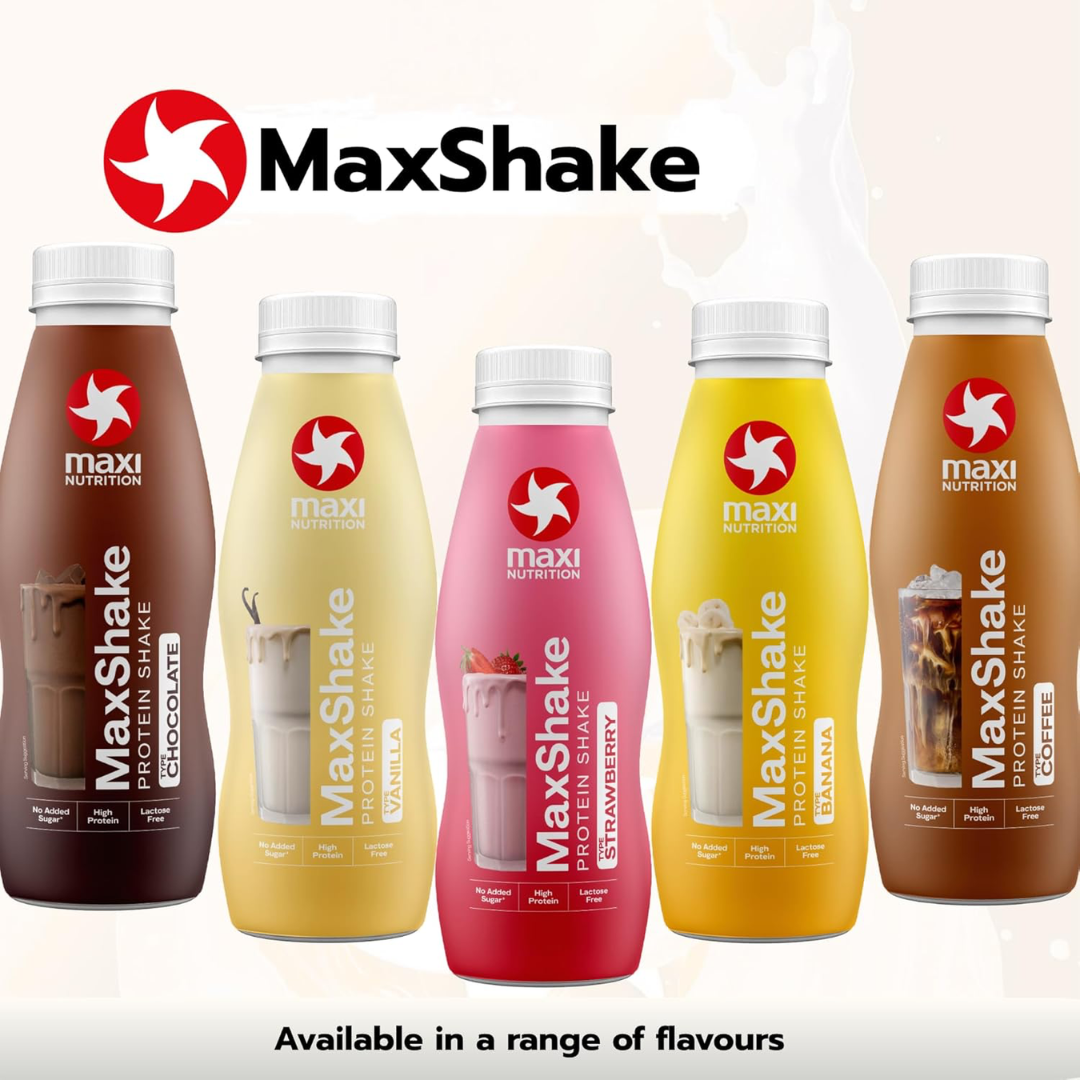 MaxiNutrition MaxShake Protein Milkshake 12x330ml Coffee