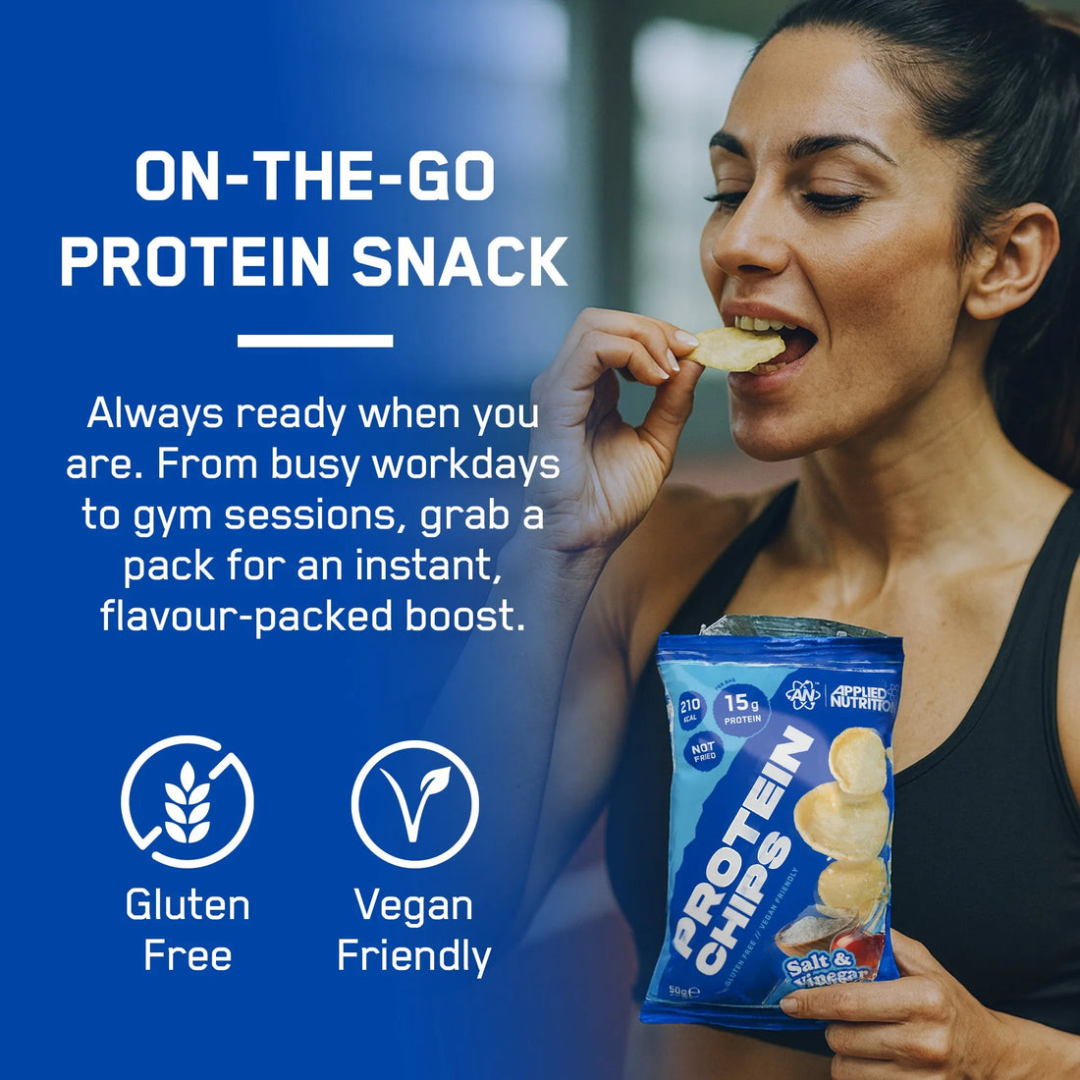 Applied Nutrition Protein Chips 7x50g Salt & Vinegar